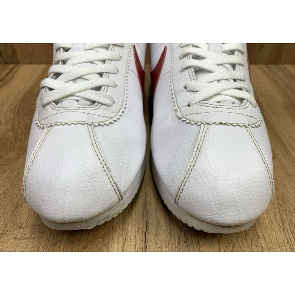 Nike Mens Cortez Forrest Gump Size 12 White Red Sneakers Shoes 749571 154 - Picture 6 of 12